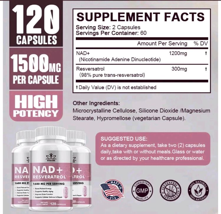 Nad + Resveratrol