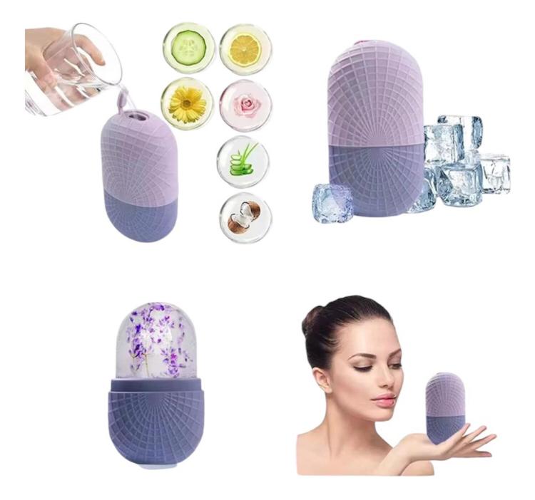 Rodillo de hielo facial